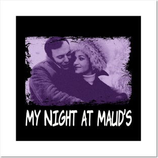 Maud and Jean-Louis A Night of Intellectual Intrigue on Tees Posters and Art